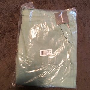 Eddie Bauer teal jogger pants
